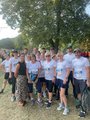 Teamfoto kurz vor Beginn des Laufs