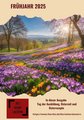 Titelblatt des Teilnehmenden-Magazins BTZ Inside Lautern, Frühjahr 2025: Landschaftsbild mit Frühjahrsblühern. 