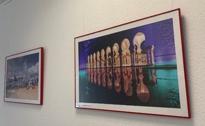 Fotografien im Rahmen