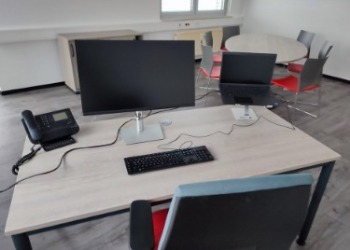 Büroraum im neuen BTZ Kaiserslautern