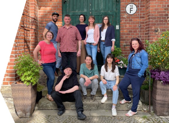 Teamfoto der Kolleg*innen des TTZ Oschatz